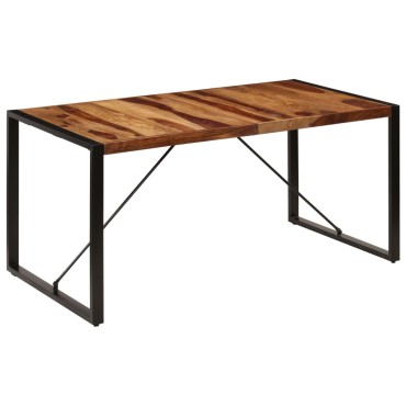 vidaXL Τραπεζαρία 160x80x75cm από Μασίφ Ξύλο Ακακίας 1 τεμ.