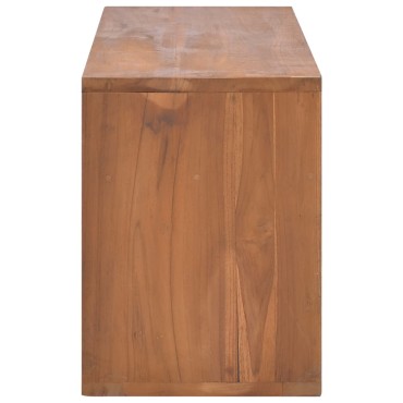 vidaXL Έπιπλο Τηλεόρασης 90x30x40cm από Μασίφ Ξύλο Teak