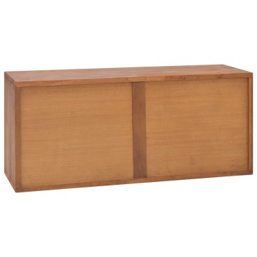 vidaXL Έπιπλο Τηλεόρασης 90x30x40cm από Μασίφ Ξύλο Teak