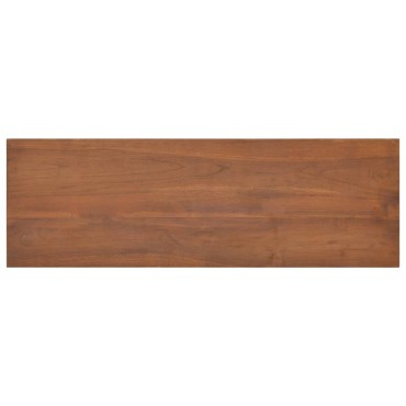 vidaXL Έπιπλο Τηλεόρασης 90x30x40cm από Μασίφ Ξύλο Teak