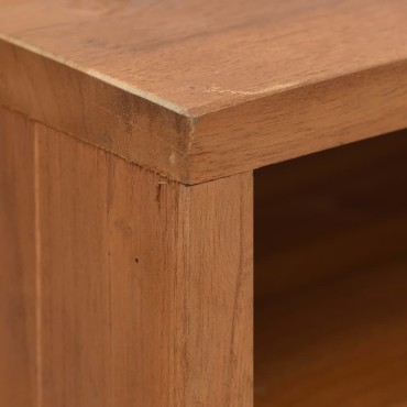 vidaXL Έπιπλο Τηλεόρασης 90x30x40cm από Μασίφ Ξύλο Teak
