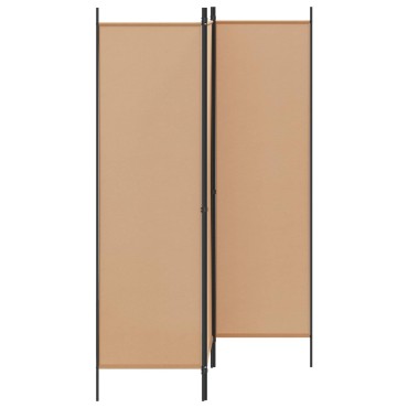 vidaXL Διαχωριστικό Δωματίου Μπεζ 150x180cm Ύφασμα 1 τεμ.