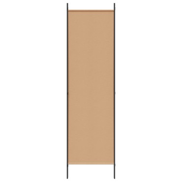 vidaXL Διαχωριστικό Δωματίου Μπεζ 150x180cm Ύφασμα 1 τεμ.