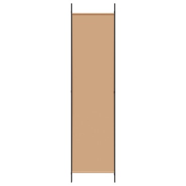 vidaXL 3-Panel Room Divider Μπεζ 150x200cm Ύφασμα