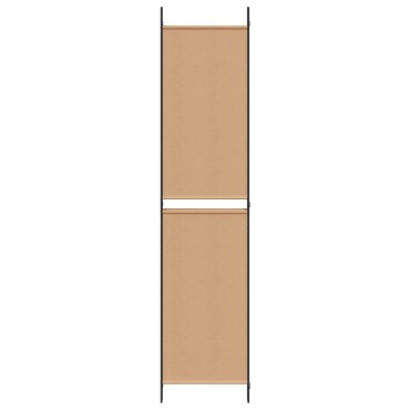 vidaXL Διαχωριστικό Δωματίου 4 Πάνελ Μπεζ 200x220cm Ύφασμα 1 τεμ.