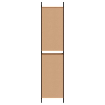 vidaXL 5-Panel Διχοτόμος Μπεζ 250x220cm Ύφασμα