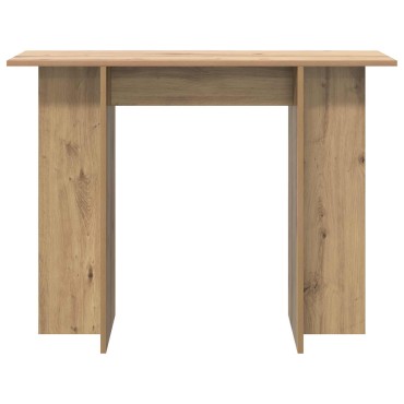 vidaXL Τραπέζι κονσόλας Artisan Δρυς 100x30x75 εκ