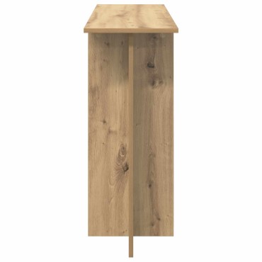 vidaXL Τραπέζι κονσόλας Artisan Δρυς 100x30x75 εκ