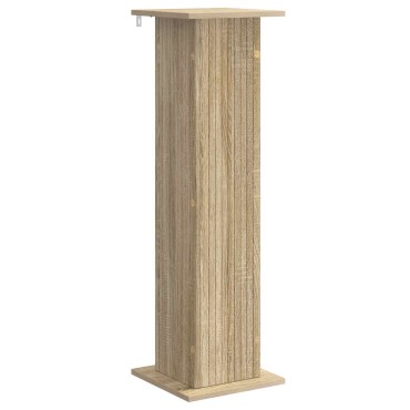 vidaXL Βάση φυτών Sonoma Δρυς 30,5 x 30 x 100,5 εκ Επεξεργασμένο Ξύλο