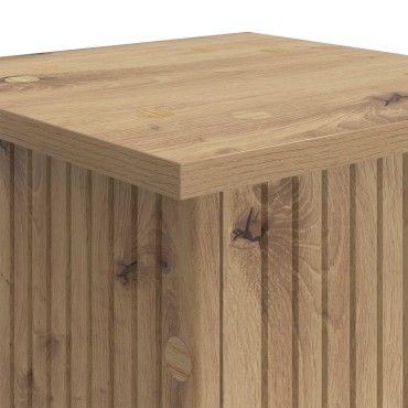 vidaXL Βάση φυτών Artisan Δρυς 30,5 x 30 x 100,5 εκ Επεξεργασμένο Ξύλο