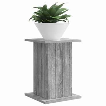vidaXL Βάση φυτών Γκρι Sonoma 30,5 x 30 x 43 εκ Επεξεργασμένο Ξύλο