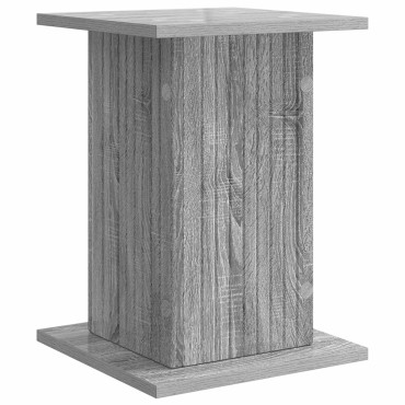 vidaXL Βάση φυτών Γκρι Sonoma 30,5 x 30 x 43 εκ Επεξεργασμένο Ξύλο