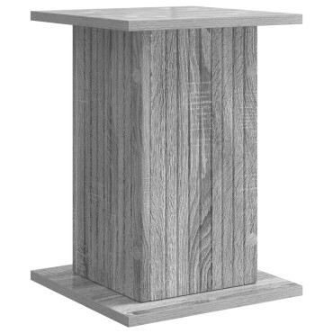 vidaXL Βάση φυτών 2 τμχ. Γκρι Sonoma 30,5 x 30 x 43 εκ