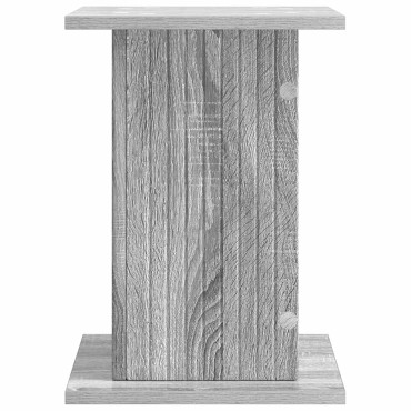 vidaXL Βάση φυτών 2 τμχ. Γκρι Sonoma 30,5 x 30 x 43 εκ