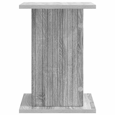 vidaXL Βάση φυτών 2 τμχ. Γκρι Sonoma 30,5 x 30 x 43 εκ