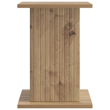 vidaXL Βάση φυτών Artisan Δρυς 30,5 x 30 x 43 εκ Επεξεργασμένο Ξύλο