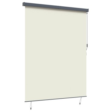 vidaXL Ρόλερ Κρεμ 200 x 250 εκ. Ύφασμα και Αλουμίνιο