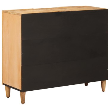 vidaXL Ντουλάπες Αποθήκευσης Καφέ 90x33,5x75cm Στερεό ξύλο μάνγκο