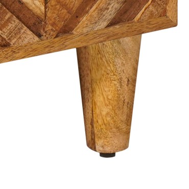 vidaXL Ντουλάπες Αποθήκευσης Καφέ 90x33,5x75cm Στερεό ξύλο μάνγκο