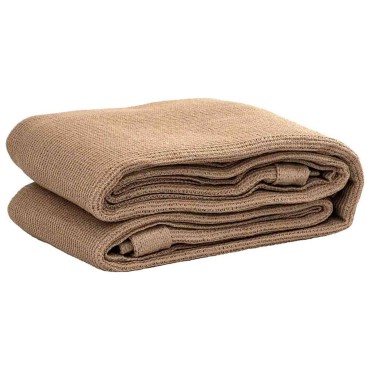 vidaXL Χαλί Σκηνής Taupe 200 x 200 εκ.