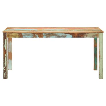 vidaXL Τραπεζαρία 160x80x76cm από Μασίφ Ανακυκλωμένο Ξύλο 1 τεμ.