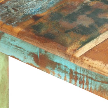 vidaXL Τραπεζαρία 160x80x76cm από Μασίφ Ανακυκλωμένο Ξύλο 1 τεμ.