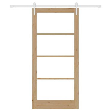 vidaXL Συρόμενη Πόρτα ORKDAL Φυσικό 93 x 202 cm