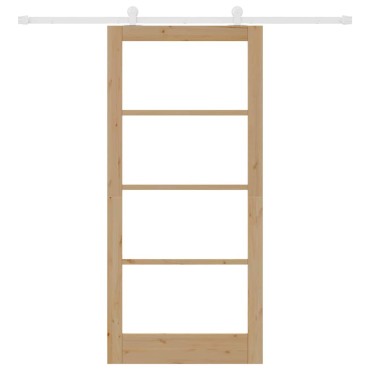 vidaXL Συρόμενη Πόρτα ORKDAL Φυσικό 93 x 202 cm