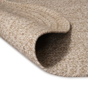 vidaXL Χαλιά χώρου Λευκό 152x245cm Γιούτα