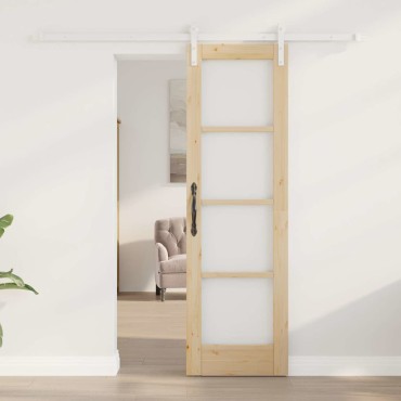 vidaXL Συρόμενη Πόρτα ORKDAL Φυσικό 61 x 198,5 εκ.