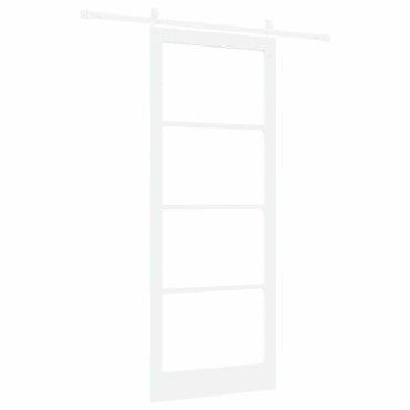 vidaXL Συρόμενη Πόρτα ORKDAL Λευκό 93 x 232 εκ.