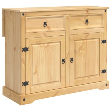 vidaXL Σετ Νησίδας Κουζίνας 3 τμχ. CORONA Κερί Μέλι 112 x 70 x 91,5 εκ