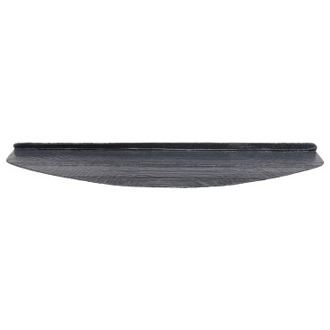 vidaXL Αυτοκόλλητα Ματ Σκαλοπατιών 15 τμχ. 80 x 28 x 3,5 εκ Μαύρο