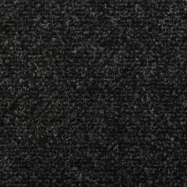 vidaXL Αυτοκόλλητα Ματ Σκαλοπατιών 15 τμχ. 80 x 28 x 3,5 εκ Μαύρο