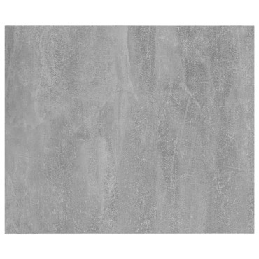 vidaXL Ράφια Βιβλιοθήκης 8 τεμ. Γκρι Σκυροδ. 60x50x1,5cm Μοριοσανίδα