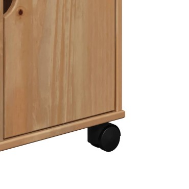 vidaXL Τρόλεϊ Κουζίνας OTTA 59x45x80cm από Μασίφ Ξύλο Πεύκου 1 τεμ.