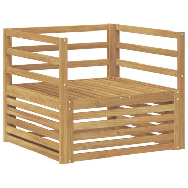 vidaXL Εξωτερικός καναπές Λευκό 87x83x73cm