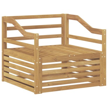 vidaXL Εξωτερικός καναπές Λευκό 87x83x73cm