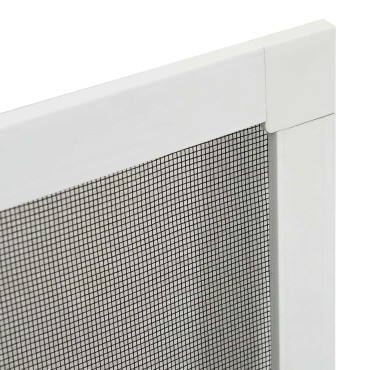 vidaXL Σκηνίδα Εντόμων Για Παράθυρα Λευκό 130 x 150 cm