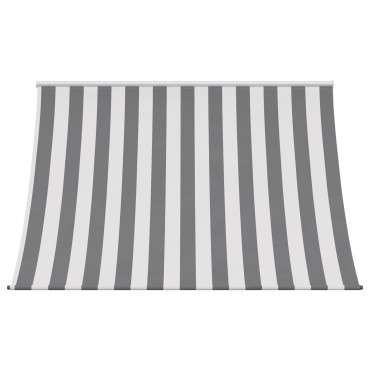 vidaXL Αντιανεμικό Γκρι και Λευκό 350 x 150 cm