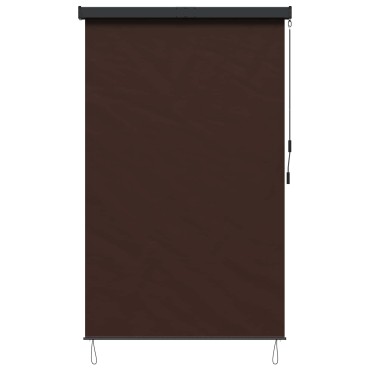 vidaXL Ρόλερ Καφέ 140 x 250 cm Ύφασμα και Αλουμίνιο
