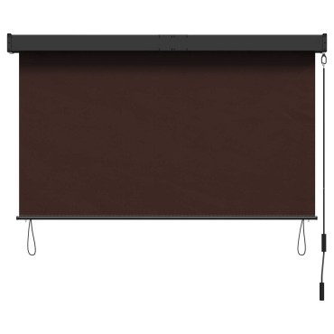 vidaXL Ρόλερ Καφέ 160 x 250 cm Ύφασμα και Αλουμίνιο