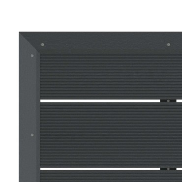 vidaXL Πλάκα βάσης ντουζιέρας WPC