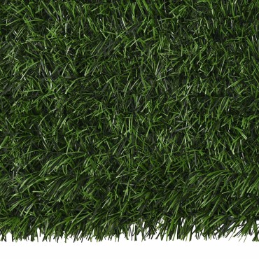 vidaXL Τεχνητός φράκτης Ανοιχτό Πράσινο 1 x 6 m PVC και Ατσάλι