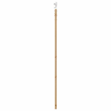 vidaXL Συρόμενη Πόρτα ORKDAL 86 x 198,5 cm Μασίφ Ξύλο Πεύκου