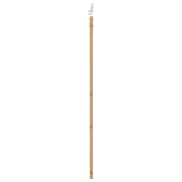 vidaXL Συρόμενη Πόρτα ORKDAL Φυσικό και Λευκό 86 x 198,5 cm