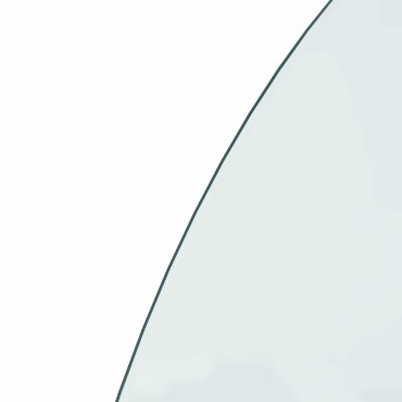 vidaXL Πλάκα Γυαλιού Τζακιού Διαφανές 1000 x 600 mm Γυαλί