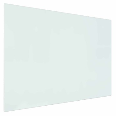 vidaXL Πλάκα Γυαλιού Τζακιού Διαφανές 80 x 60 cm Γυαλί