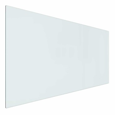 vidaXL Πλάκα Γυαλιού Τζακιού Διαφανές 100 x 50 cm Γυαλί