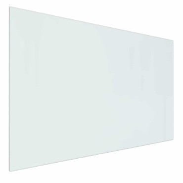 vidaXL Πλάκα Γυαλιού Τζακιού Διαφανές 80 x 50 cm Γυαλί